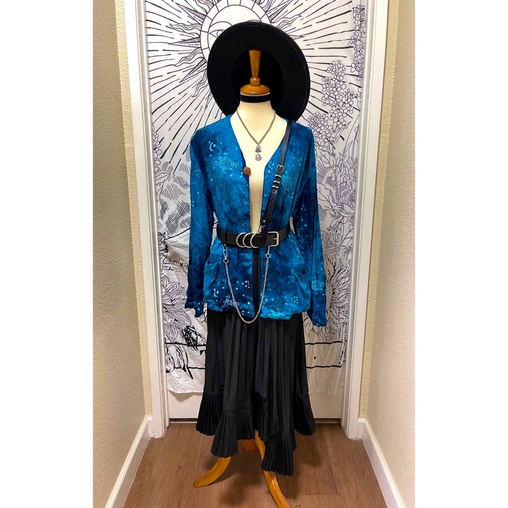 🌈 Amazing Vintage star tie dye cardigan - Picture 13 of 14